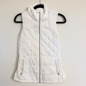 Lululemon Down For A Run White Vest